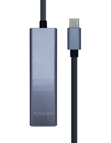 CONVERSOR AISENS USB3.1 GEN1 USB-C ETHERNET GIGABIT 3xUSB3.0 15CM