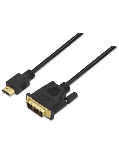 CABLE AISENS DVI A HDMI DVI18 1 M-HDMI A M NEGRO 1.8M