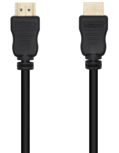 CABLE HDMI AISENS V1.4 ALTA VELOCIDAD 14+1 CCS A/M-A/M 2.0M NEGRO