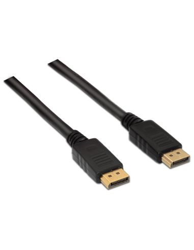 CABLE AISENS DISPLAYPORT V1.2 4K@60HZ DP M-DP M NEGRO 2.0M