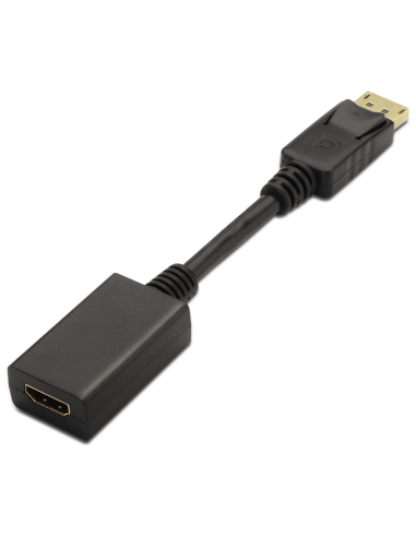 CONVERSOR AISENS DISPLAYPORT A HDMI DP M-HDMI A H NEGRO 15CM