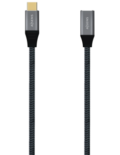 CABLE AISENS USB 3.2 GEN2X2 ALUMINIO USB-CM-CH GIS 1.0M