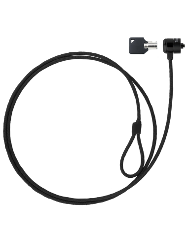 CABLE SEGURIDAD TOOQ CON LLAVE PARA PORTATILES 1.5M