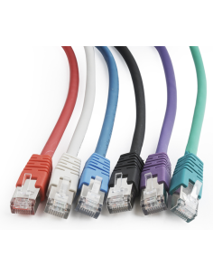 CABLE RED S-FTP GEMBIRD CAT 6A LSZH AZUL 5 M