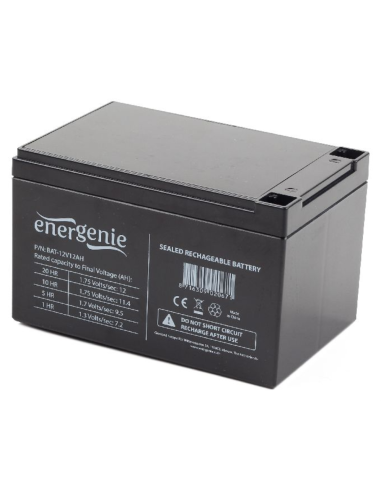 BATERIA 12V 12AH GEMBIRD