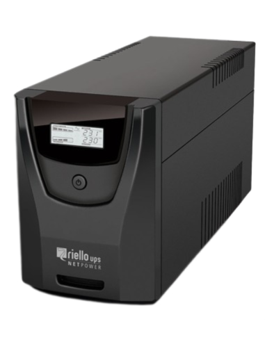 SAI RIELLO NETPOWER 1500 USB & SERIE DISPLAY SCHUKO