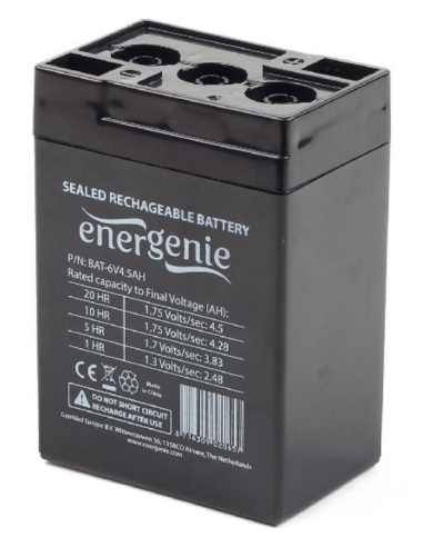 BATERIA 6V 4.5AH GEMBIRD