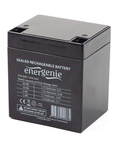 BATERIA 12V 4.5AH GEMBIRD