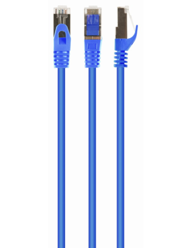 CABLE RED S-FTP GEMBIRD CAT 6A LSZH AZUL 1,5 M