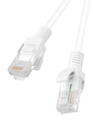 CABLE RED LANBERG LATIGUILLO CAT.6 UTP 1.5M BLANCO FLUKE PASSED