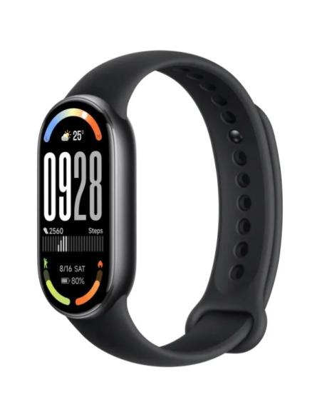 PULSERA XIAOMI SMART BAND 10 NEGRO / 1.72" TACTIL AMOLED / BLUETOOTH 5.4 / BATERIA 21 DIAS / FUNCIONES DE VIGILANCIA DE LA SALUD