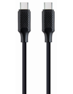 CABLE DE CARGA Y DATOS GEMBIRD POWER DELIVERY (PD) TIPO C DE 100 W, 1,5 M
