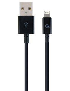 CABLE DE CARGA Y DATOS GEMBIRD DE 8 PINES, 1 M, NEGRO
