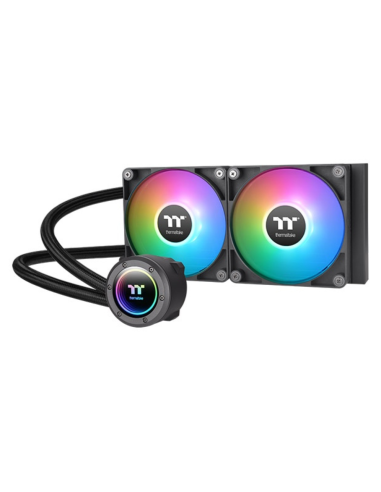 REFRIGERACION LIQUIDA CPU THERMALTAKE TH240 V2 2X120MM ARGB NEGRO