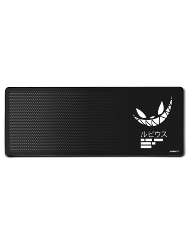 ALFOMBRILLA GAMING DRIFT EDICION ESPECIAL EL RUBIUS NEGRA XL 900 X 350 X 3 MM
