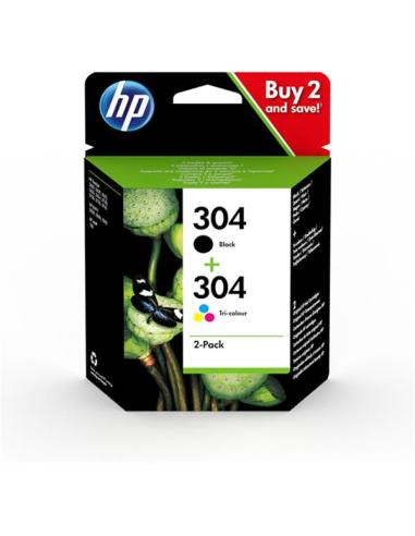 PACK TINTA HP Nº304 NEGRO-COLOR DESKJET 3720 (3JB05AE)