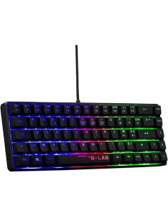 TECLADO GAMING THE G-LAB KEYZ HYDROGEN / NEGRO / USB / RGB / MEMBRANA / COMPACTO / PN: KEYZ-HYDROGEN/SP