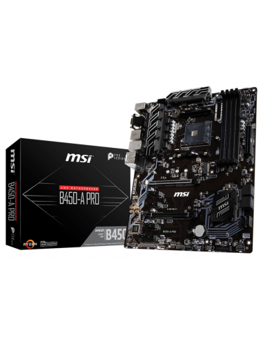 PLACA BASE MSI B550-A PRO AM4 ATX 4XDDR4