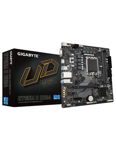 PLACA BASE GIGABYTE B760M H 1700 MATX 2XDDR4
