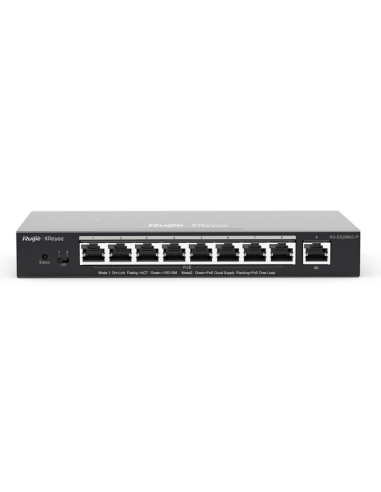 SWITCH RUIJIE REYEE RG-ES209GC-P GIGALAN 9p POE 120w