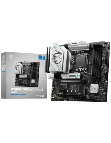 PLACA BASE MSI B760M GAMING PLUS WIFI 1700 MATX 4XDDR5