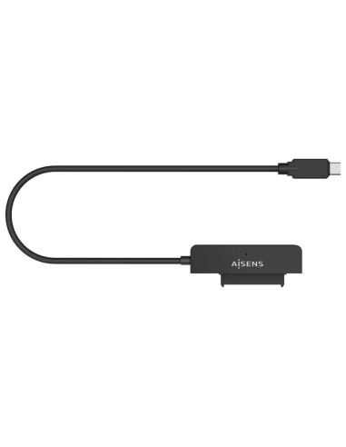 ADAPTADOR AISENS SATA A USB-C USB 3.0/3.1 GEN1 DISCOS 2.5 NEGRO