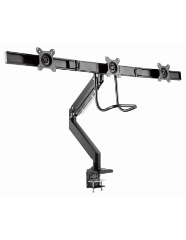 SOPORTE GEMBIRD AJUSTABLE DE MESA PARA 3 MONITORES