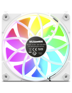VENTILADOR NOX HUMMER EASYLINK ARGB BLANCO