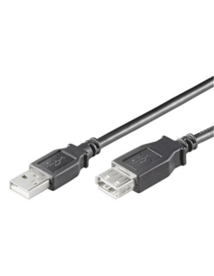 CABLE ALARGADOR USB EWENT USB-A MACHO USB-A HEMBRA 1,8M