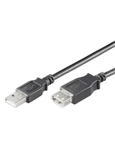 CABLE ALARGADOR USB EWENT USB-A MACHO USB-A HEMBRA 1,8M