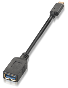CABLE AISENS USB 3.1 GEN1 5GBPS 3A TIPO USB-C/M-A/H 15CM NEGRO