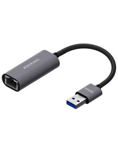 CONVERSOR AISENS USB 3.0 A ETHERNET GIGABIT GRIS 15CM