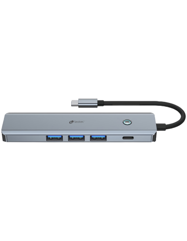 LEOTEC DOCKING STATION 6-1 1USB-C PD100 POWER&DATOS 3USB3.0 1HDMI 4K 30HZ