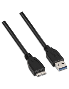 CABLE AISENS USB 3.0 TIPO A/M-MICRO B/M NEGRO 1.0M