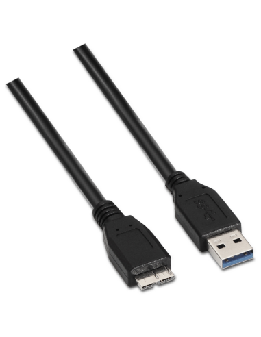 CABLE AISENS USB 3.0 TIPO A/M-MICRO B/M NEGRO 1.0M