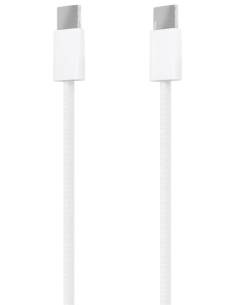 CABLE AISENS USB 2.0 3A 60W APPLE USB-C/M-USB-C/M BLANCO 1.0M