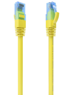 CABLE RED AISENS LATIGUILLO RJ45 CAT.6 UTP AWG26 CCA AMARILLO 1.0M
