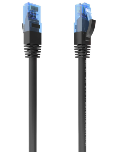 CABLE RED AISENS LATIGUILLO RJ45 CAT.6 UTP AWG26 CCA NEGRO 3.0M