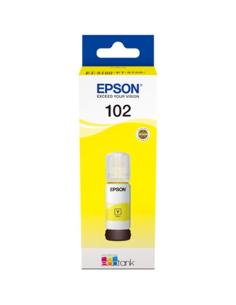 TINTA EPSON ECOTANK BOTELLA AMARILLA 102 / ET-4750 / ET-3750 / ET-3700 / ET-2750 / ET-2700 / 70ml / (C13T03R440)