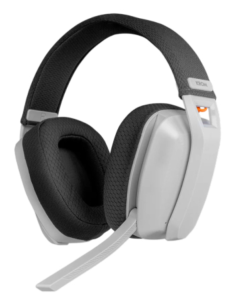 AURICULARES GAMING KROM KANJI BLANCO MICROFONO BT