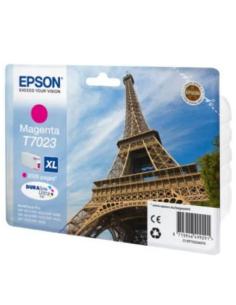 TINTA EPSON T7023 MAGENTA WORKFORCE WP 4000 / 4500 ALTA CAPACIDAD / P/N: T702340