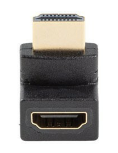 ADAPTADOR 4K LANBERG HDMI(M) A HDMI(H) ANGULO ARRIBA