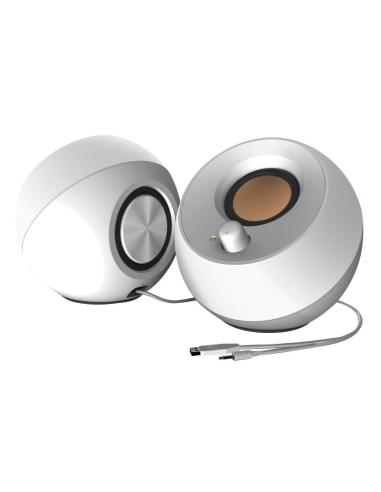 ALTAVOCES CREATIVE PEBBLE 2.0 USB BLANCO