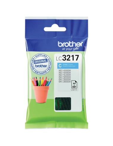 TINTA BROTHER CYAN MFC-J5330DW / MFC-J5730DW / MFC-J6530DW / MFC-J6930DW / (550 PAG.) (LC3217C)