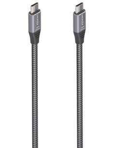 CABLE USB 3.2 AISENS GEN2X2 ALUMINIO 8K@30HZ 5A 100W C/M-C/M 3.0M