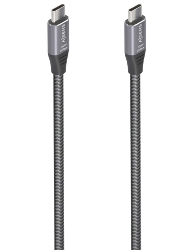CABLE USB 3.2 AISENS GEN2X2 ALUMINIO 8K@30HZ 5A 100W C/M-C/M 3.0M