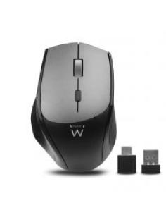 RATON EWENT INALAMBRICO OPTICO 2400ppp / USB-A Y USB-C / EW3245