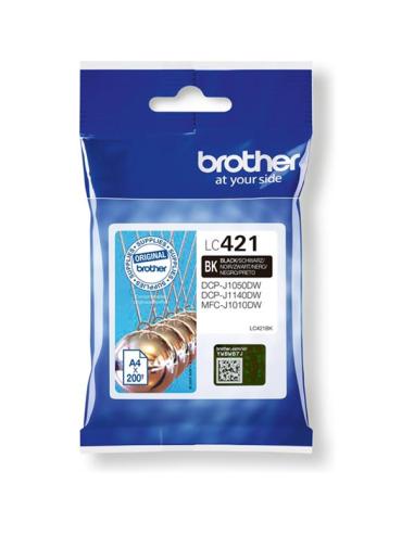 TINTA BROTHER NEGRA / DCP-J1050DW / DCP-J1140DW / MFC-J1010DW / (200 PAG.) (LC421BK)