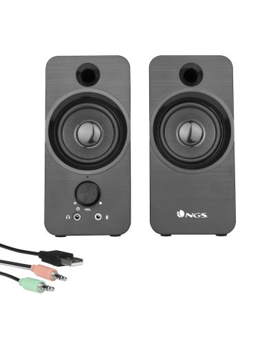 ALTAVOCES NGS SB350 2.0 USB (6W RMS) SALIDA AURICULARES