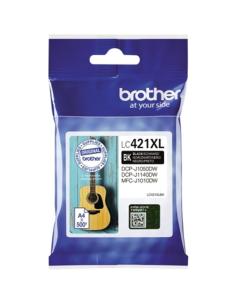 TINTA BROTHER NEGRA ALTA CAPACIDAD / DCP-J1050DW / DCP-J1140DW / MFC-J1010DW / (500 PAG.) (LC421XLBK)